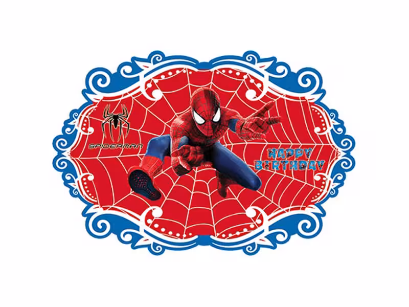 بنر تولد اسپایدر من (100*150 سانتی متر)