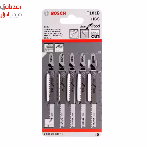 تیغ اره عمودبر ام دی اف T101B بسته 5 عددی