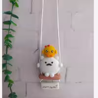 آویزماشین گربه و جوجه | amazonchi