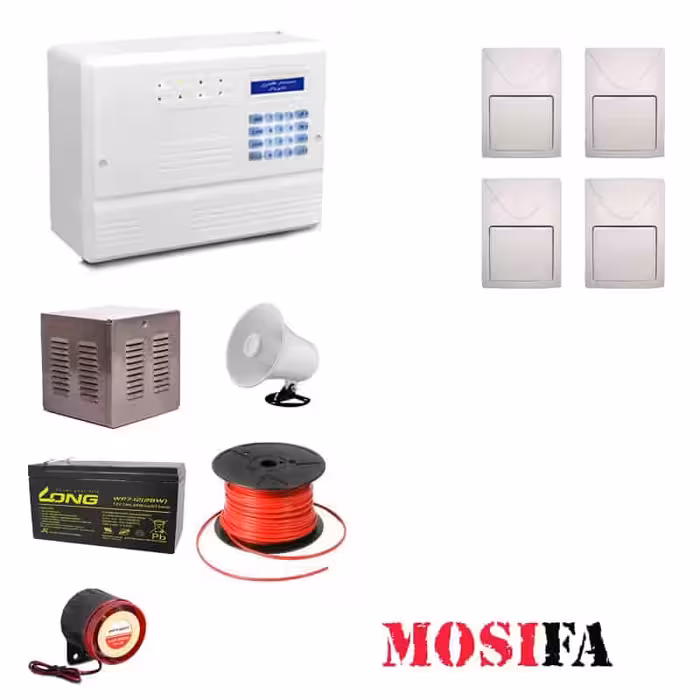 پکیج دزدگیر اماکن فایروال F10 مدل FF4