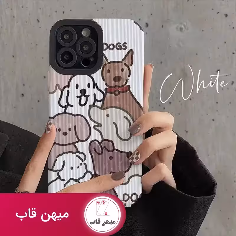 قاب خانواده سگ ها Dogs Family کبریتی - کد (90406)