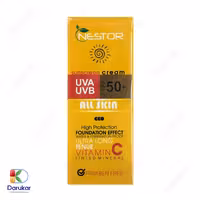 کرم ضد آفتاب انواع پوست نستور SPF50
