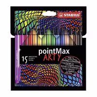 ماژیک 15 رنگ استابیلو مدل Point Max Arty