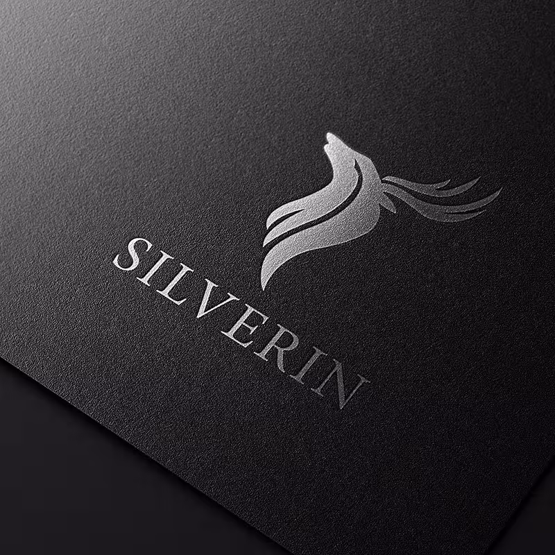 دانلود موکاپ لوگو با بکگراند سیاه برای فتوشاپ