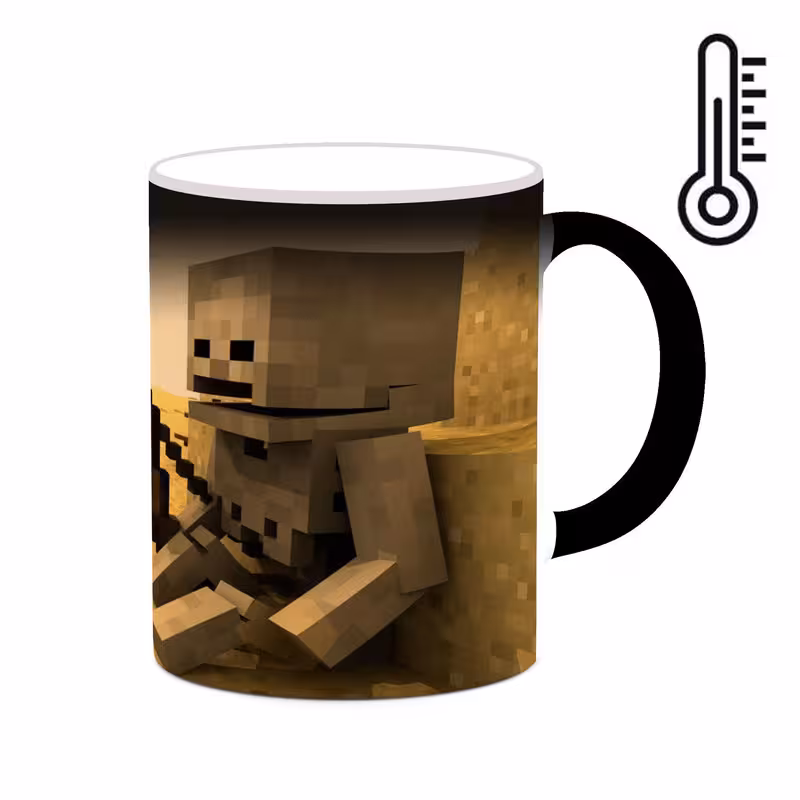 ماگ حرارتی چیتوکالا طرح ماینکرافت minecraft مدل mgh41591