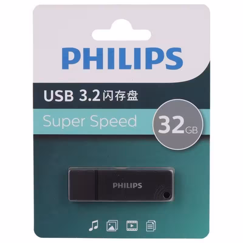 فلش 32 گیگ فیلیپس Philips FM11UA032B/93 USB3.2