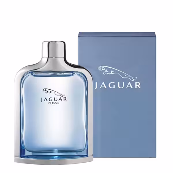 ادو تویلت مردانه جگوار مدل کلاسیک بلو Classic Blue حجم 100 میلی لیتر | Jaguar Classic Blue Eau De Toilette For Men 100 ml