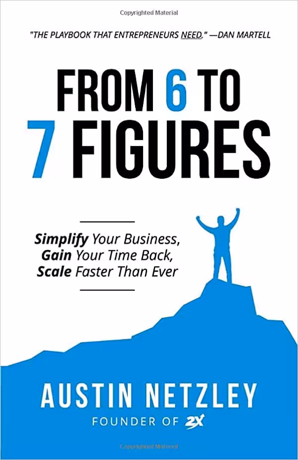 خرید و دانلود نسخه کامل کتاب From 6 to 7 Figures: Simplify Your Business, Gain Your Time Back, Scale Faster Than Ever Paperback – June 8, 2020 -   PDF