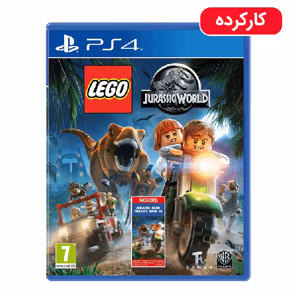 Lego Jurassic World – PS4 – کارکرده