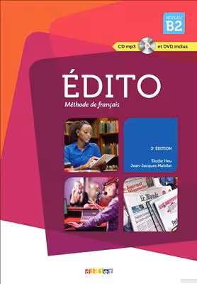 دانلود کتاب Edito B2 (ed. 2015)   Cahier   CD
