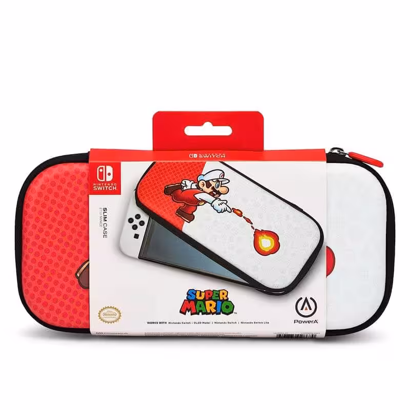 کیف حمل نینتندو PowerA طرح Fireball mario