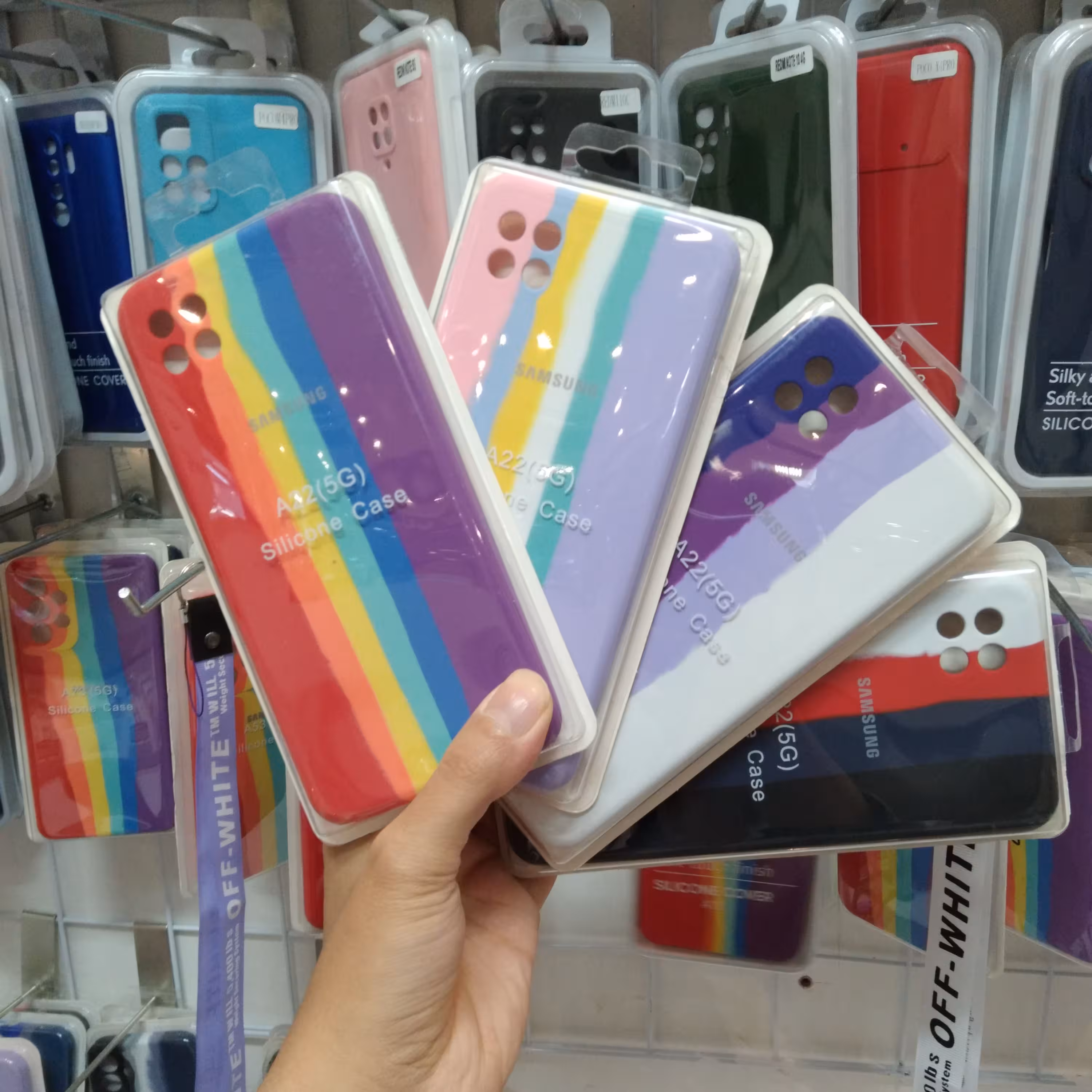 قاب ابرنگی اورجینال A22  5G