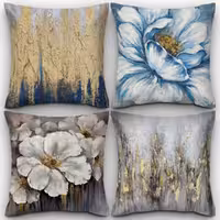 کاور کوسن کد 107 (ست نقاشی گل)