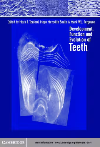 خرید و دانلود نسخه کامل کتاب Development, Function and Evolution of Teeth
