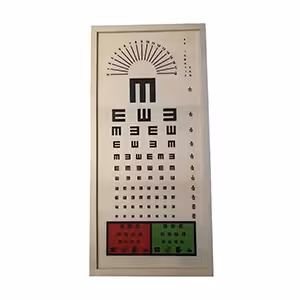 چارت بینایی سنجی دیجیتال