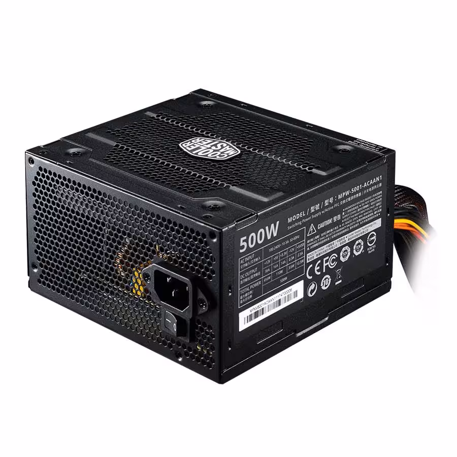 قیمت و خرید پاور کامپیوتر 500 وات کولرمستر مدل Elite V3 | یاس ارتباط