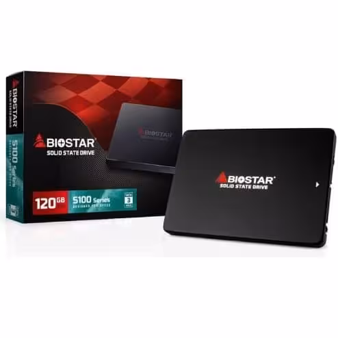 هارد اس اس دی بایوستار SSD Biostar S100 120GB (استوک)(سلامت 80 درصد)