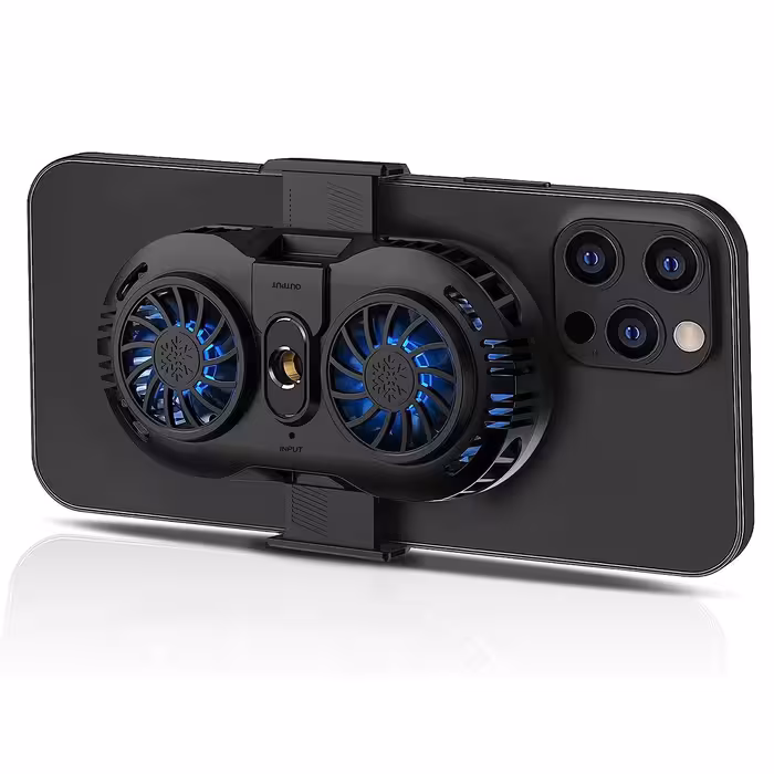 خنک کننده تلفن همراه Senbos Phone Cooler, Cellphone Radiator with Dual Semi-Conductor Cooling Chip