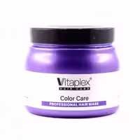 ماسک ترمیم کننده ویتاپلکس مناسب موهای رنگ شده با آبکشی فاقد سولفات 500ML