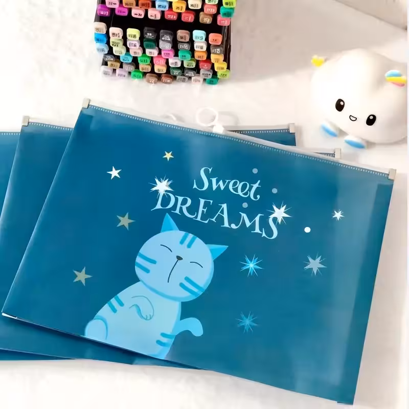 پوشه فانتزی سایز a4 مدل گربه 2