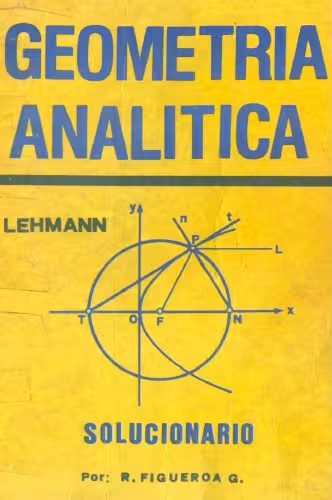 خرید و دانلود نسخه کامل کتاب Solucionario Geometría Analítica de Charles H. Lehmann