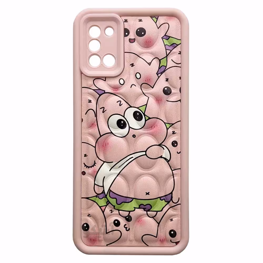 قاب سولید پافری عروسکی طرح پاتریک مناسب برای Samsung A31-کد220