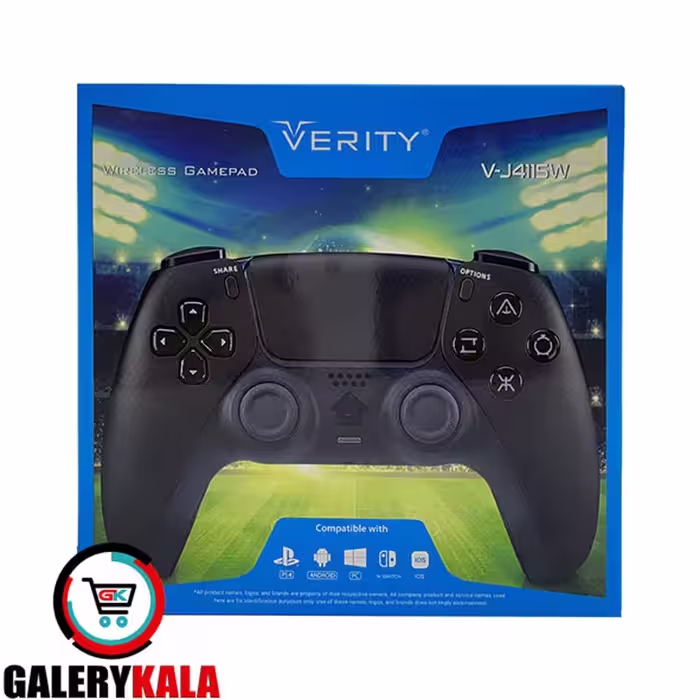 دسته بازی تک بی سیم وریتی مدل VERITY V-J4115W