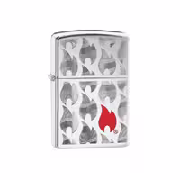 فندک زیپو اصل کد 29678 با طرح Flames Design