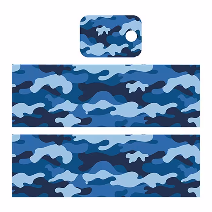 برچسب پارکابی و باک خودرو مدل چریکی 04 مناسب برای پراید مجموعه 3عددی