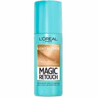 اسپری رنگ (کانسیلر) ریشه مو لورال مدل Magic Retouch اصل | رنگ Light Blonde | حجم 75 میل