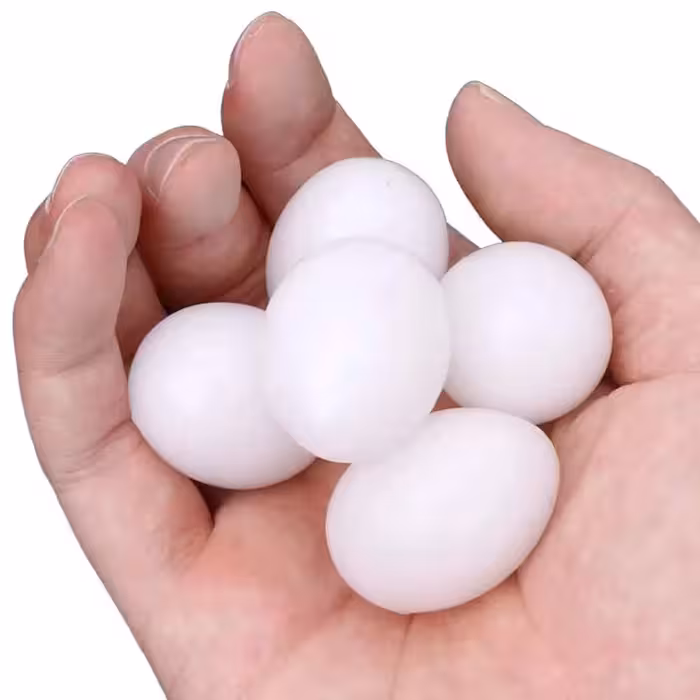 خرید تخم مرغ پلاستیکی تزیینی بسته 10 عددی
