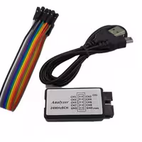 لاجیک آنالایزر 24 مگاهرتز هشت کاناله USB