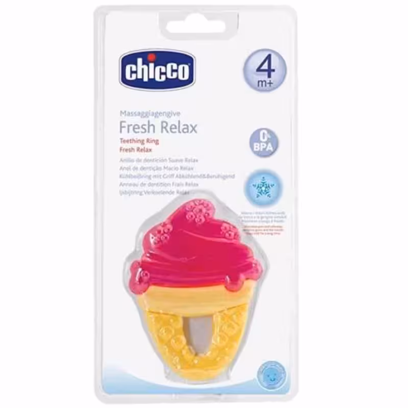 دندان گیر ایتالیایی چیکو Relax Fresh Chicco مدل بستنی