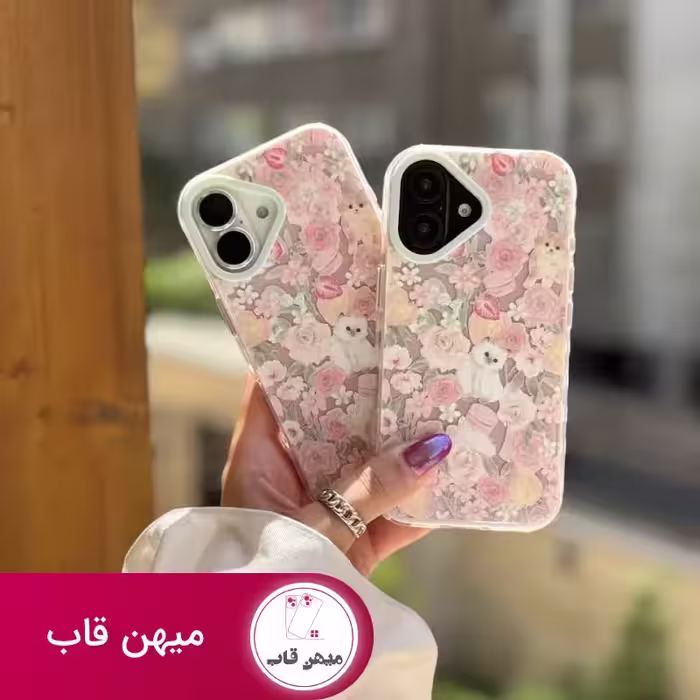 قاب پیشی در باغ گل (بدون آویز ) - کد (110110)