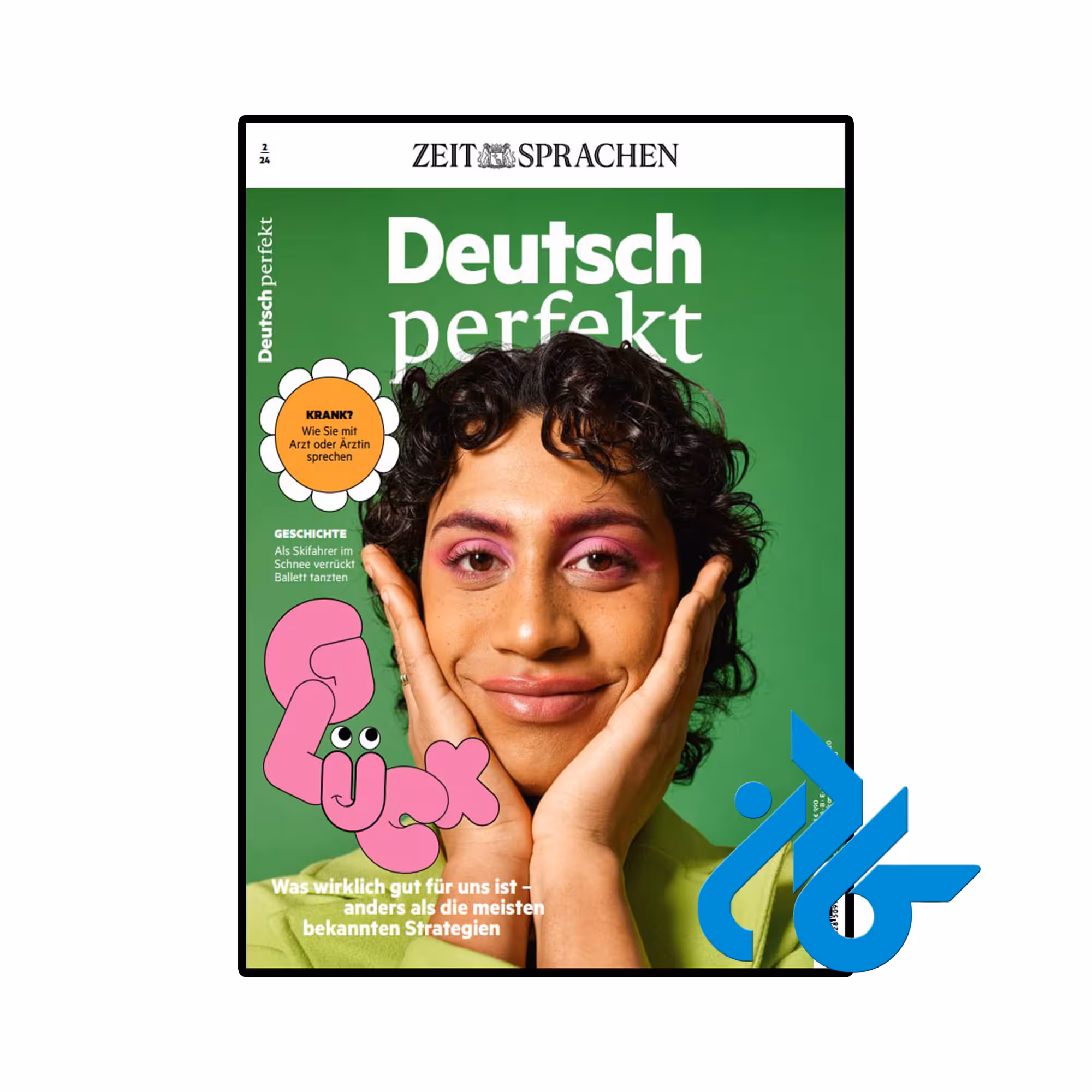 مجله آلمانی Deutsch perfekt Gluck