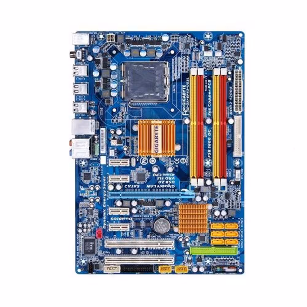 مادربرد گیگابایت مدل Gigabyte EP43T-S3L (استوک)