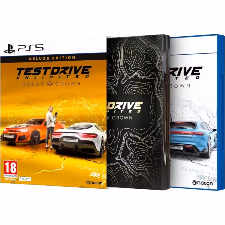 Test Drive Unlimited: Solar Crown Deluxe Edition – PS5