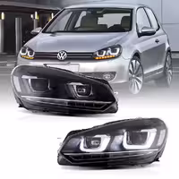 جفت چراغ اسپرت جلو گلف GTI 2008-2014 کد02