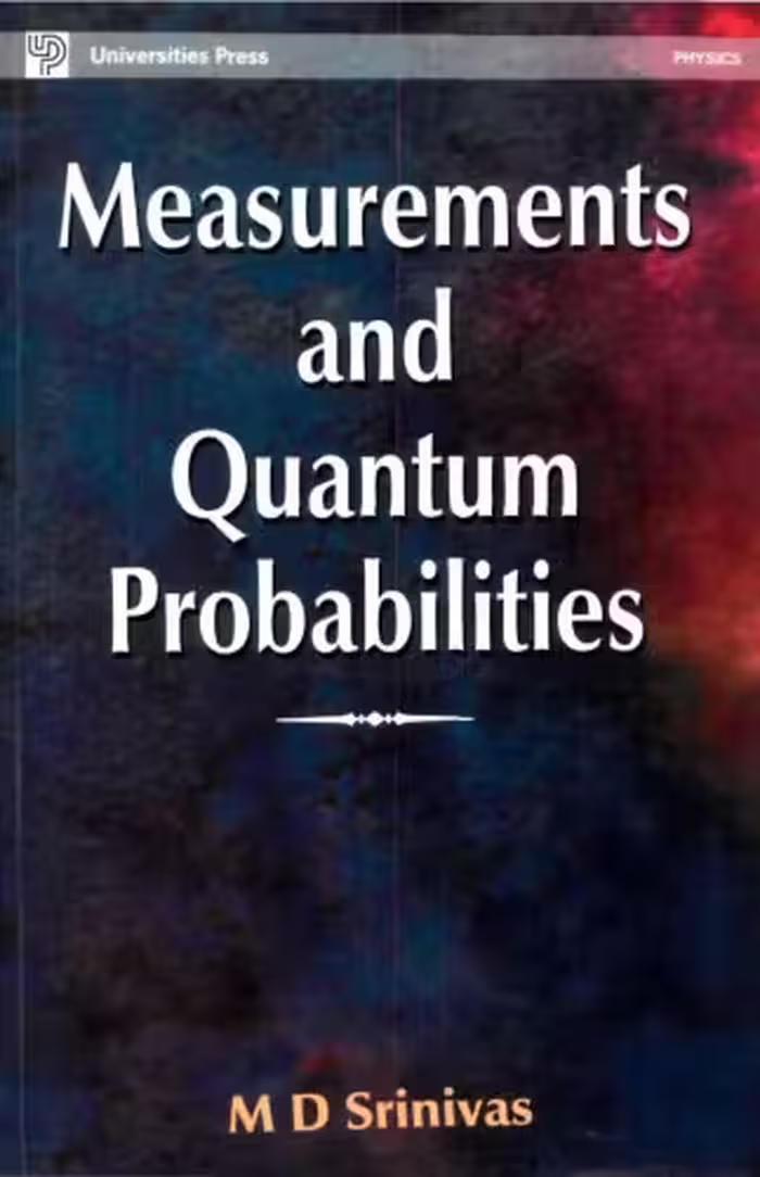 خرید و دانلود نسخه کامل کتاب Measurements and Quantum Probabilities