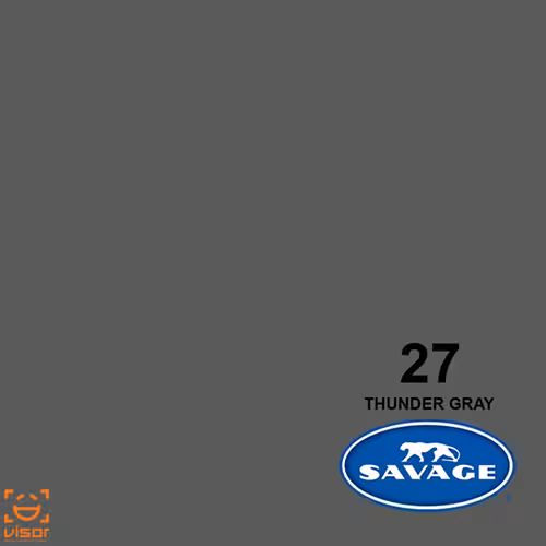 فون کاغذی خاکستری Savage Thunder Gray 27