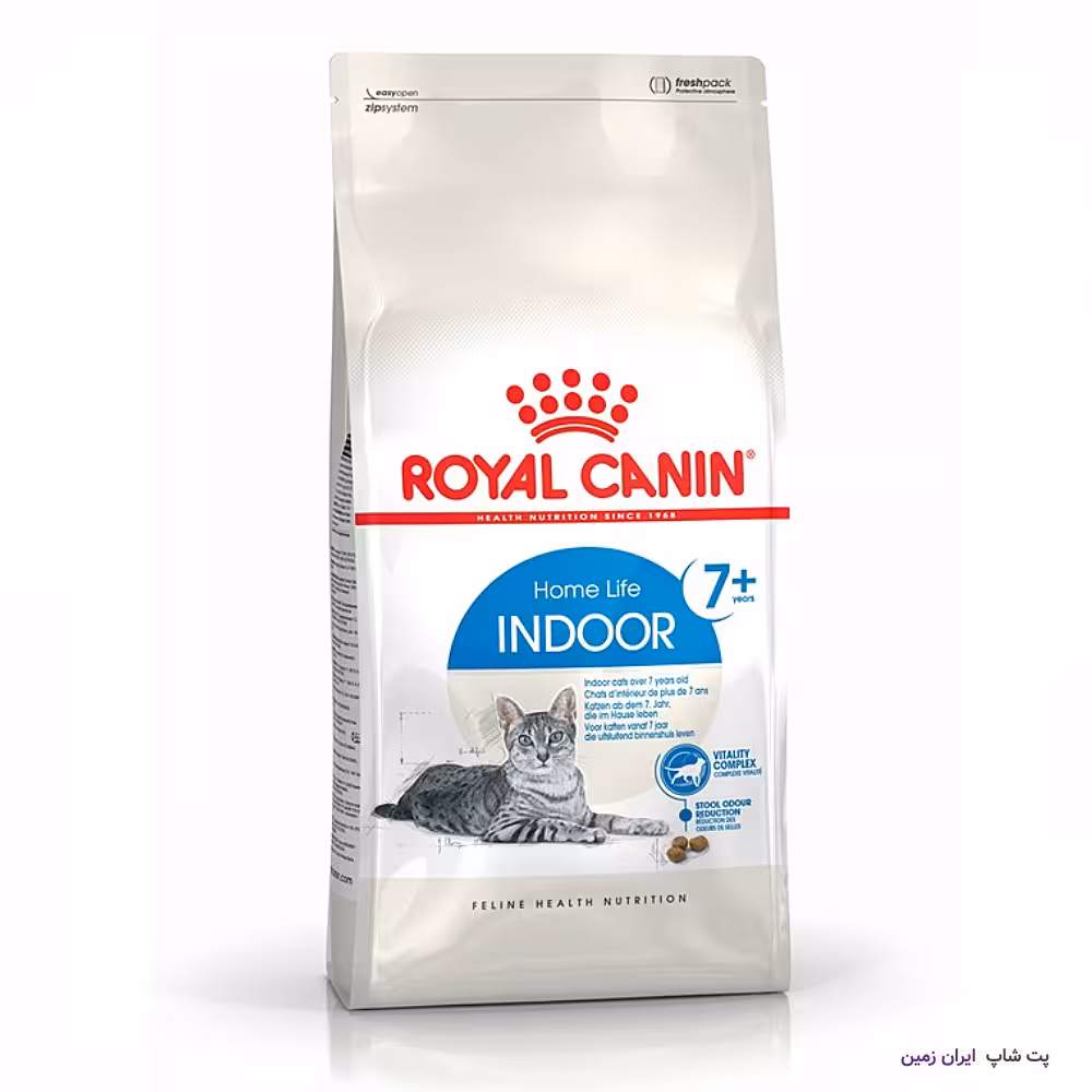 غذای خشک گربه ایندور 7 سال به بالا  Royal Canin Indoor 7