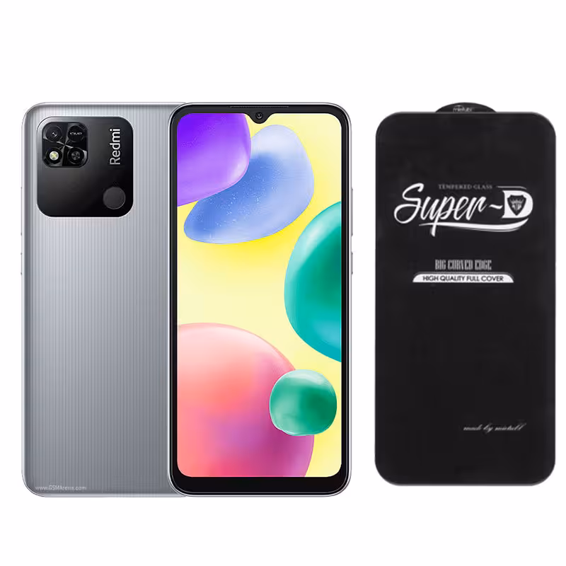 گلس گوشی شیائومی Xiaomi Redmi 10A مدل Super-D