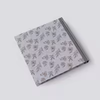 دفتر خط دار خشتی گلدار گالینگور نسکافه‌ای رث گرافیک