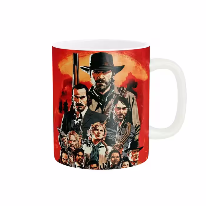 خرید ماگ-لیوان  بازی Red Dead Redemption کد 07