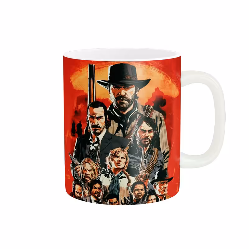 خرید ماگ-لیوان  بازی Red Dead Redemption کد 07