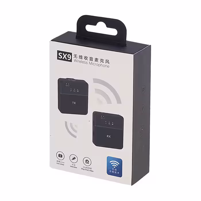 میکروفن بی سیم یقه ای SX9