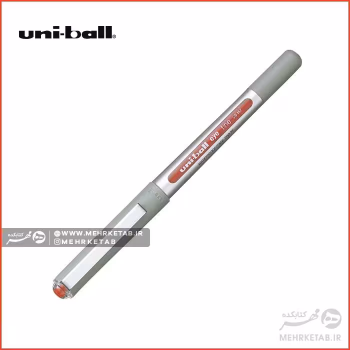 روان نویس یونی بال مدل EYE رنگ قرمز