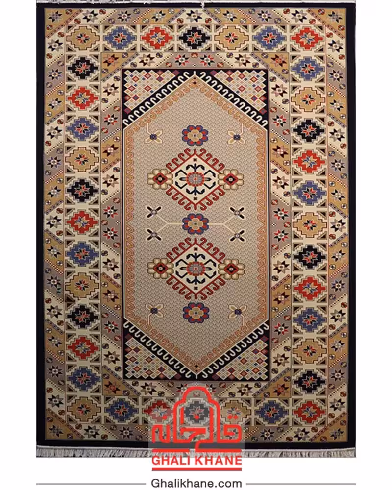 سوپر گلیم ماشینی ستاره کویر یزد کد GB-G43A-8530