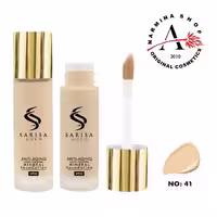 کرم پودر شیشه ای ساریسا شماره 41 (sarisa gold)