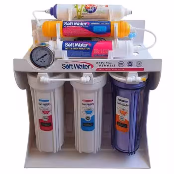 دستگاه تصفیه آب خانگی مدل softwater plast m700